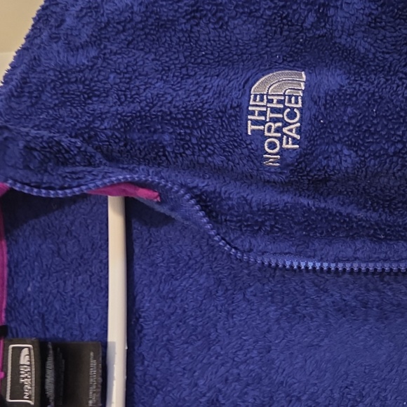 Pre-loved North Face  Fleece Jacket - Purple and Pink - Picture 6 of 8